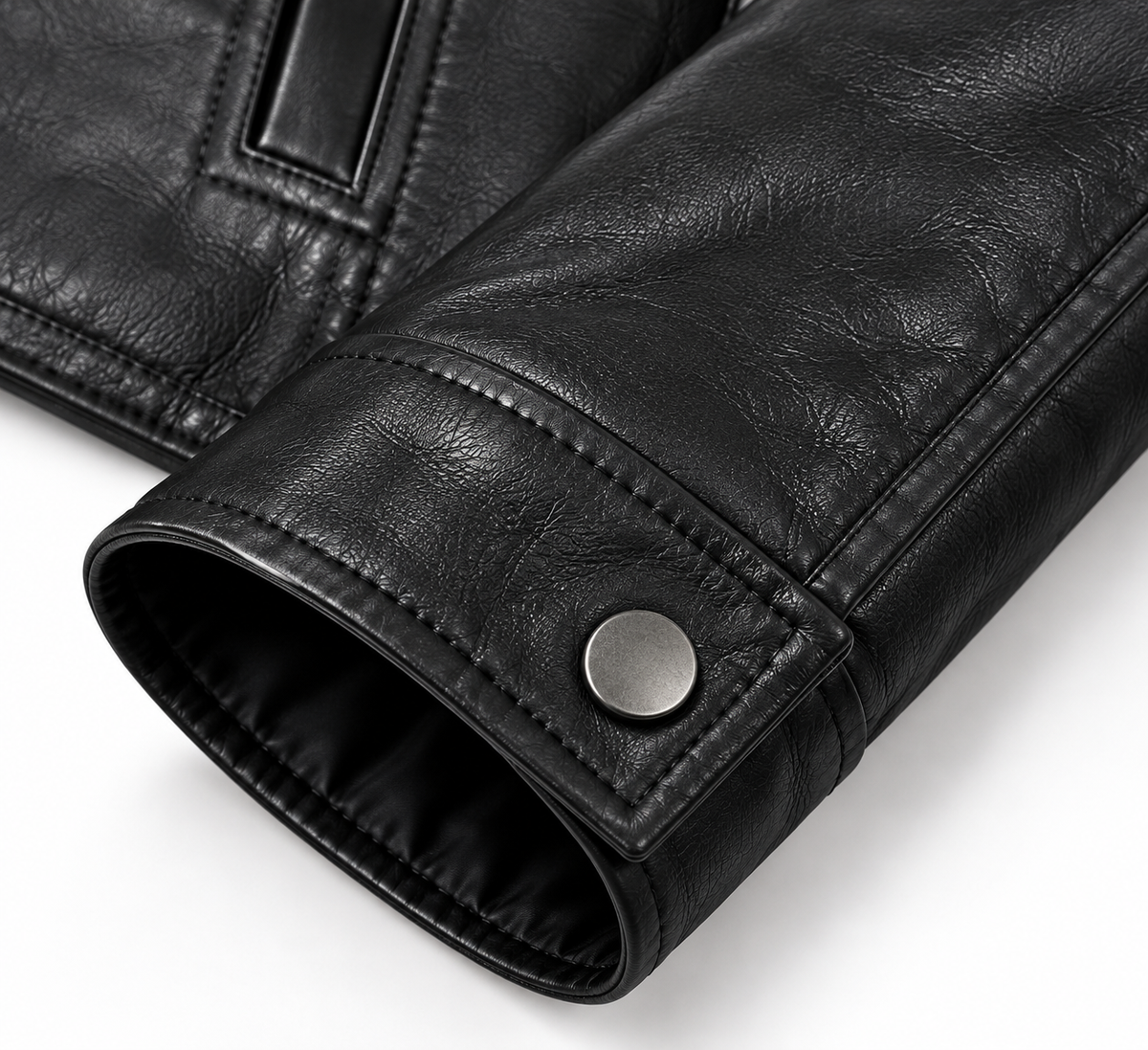 Premium Black Leather Jacket – Timeless Style, Comfort & Confident Look