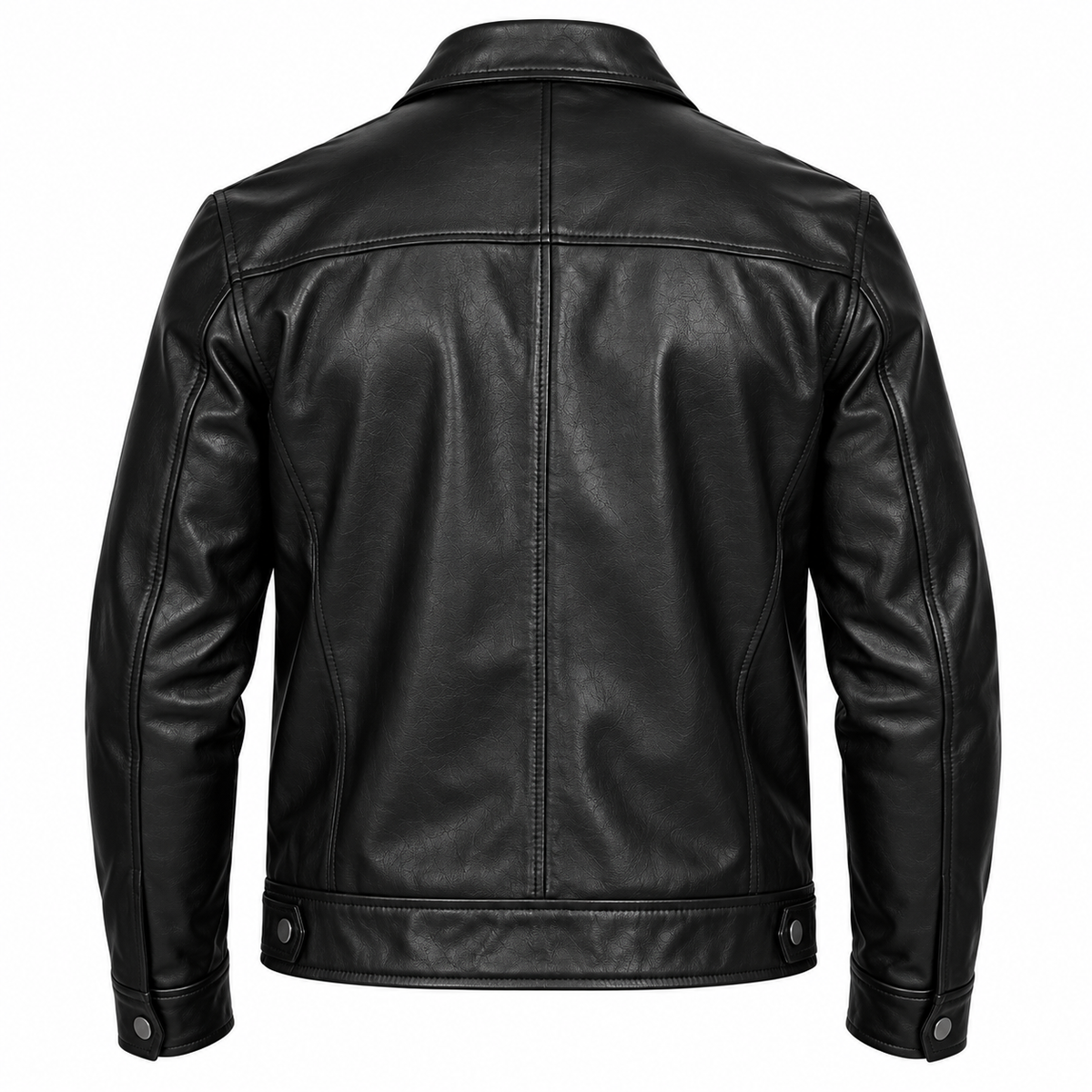 Premium Black Leather Jacket – Timeless Style, Comfort & Confident Look