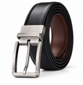 Premium Reversible Leather Belt – Black & Brown