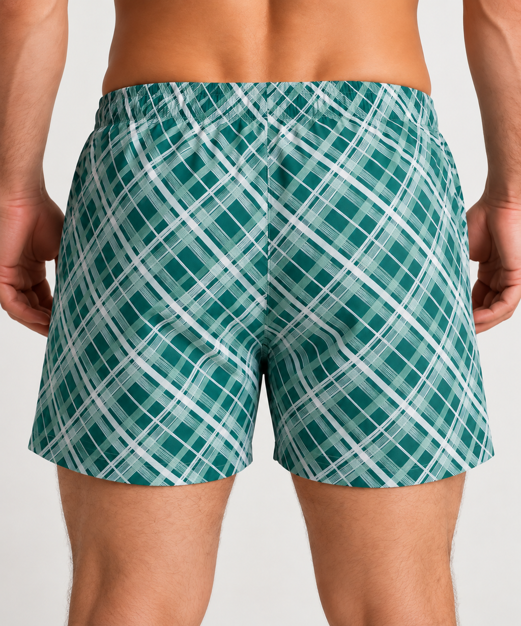 Premium Plaid Cotton Boxer Shorts for Men – UOKIN | 3 Colors