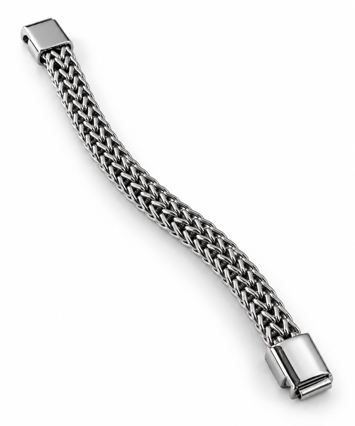 Premium Braided Chain Bracelet – Gold & Silver
