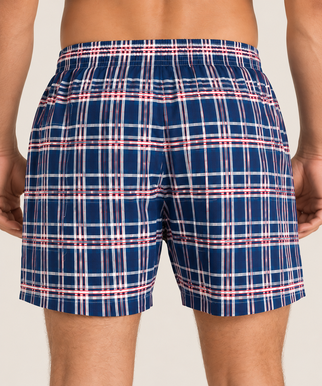 Premium Plaid Cotton Boxer Shorts for Men – UOKIN | 3 Colors